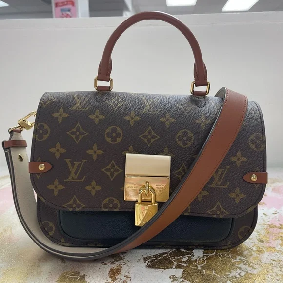 Louis Vuitton Vaugirard Handbag Monogram Canvas with Leather / authentic - Picture 2 of 14